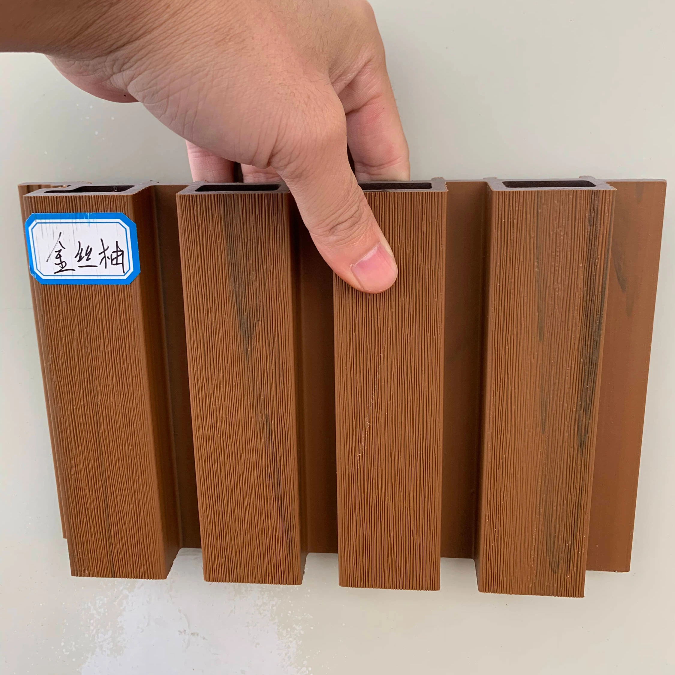 WPC Outdoor Composite Exterior Wall Panels PVC Wood Wall, 47% OFF