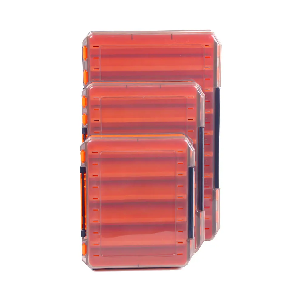 Carp Fishing Tackle Organizer Plastic Fishing Accessories Rigid Fishing Custom Tackle Box