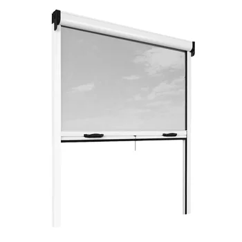 Modern Design Aluminium Alloy Vertical Opening Roller Mosquito Window Net Stainless Steel Screen Netting