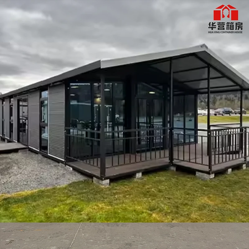 China 20FT  40FT Expandable Prefab Modular Homes Steel Prefabricated Houses Villas Modular House in Florida