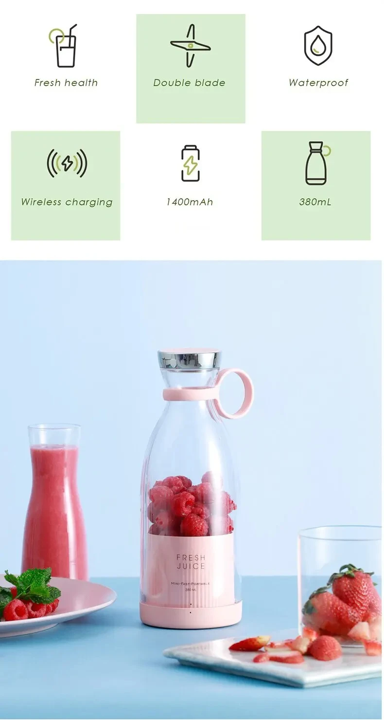 Portable Electric Mini Juicer Blender Juice Separator Juicer Cup Original Juicer