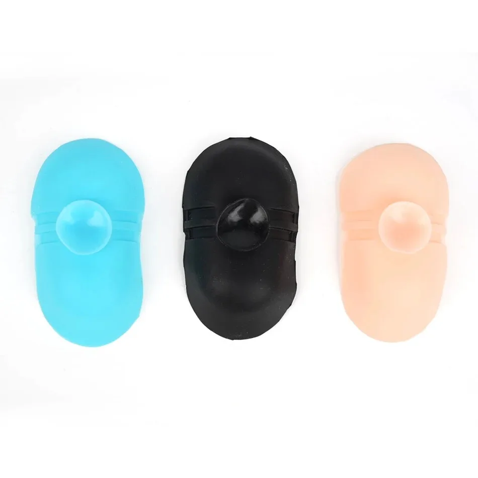 Cheap Power Eye Strabismic Amblyopia Eye Mask 3 Pieces Amblyopia Training Cover Eye Mask Children's Silicone Monocular Vision