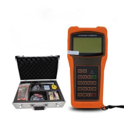 PVC Pipe TUF 2000h Data Logger RS485 Module Digital Portable Hand Held Clamp on Ultrasonic Water Flow Meter Price