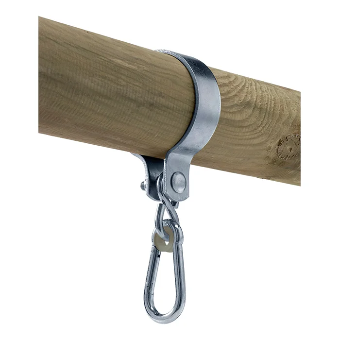 Factory Sale High Quality Steel Zinc Plated Outdoor Swing Hook Round Ring Swing Hook