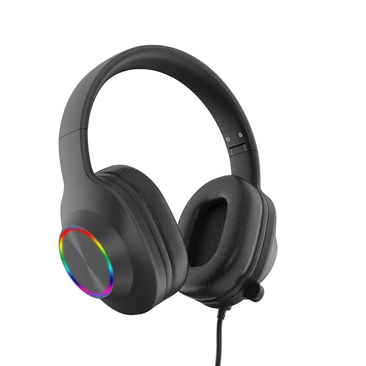 M8 Wired Stereo Gaming Headset Overear Headphones Gamer Headband