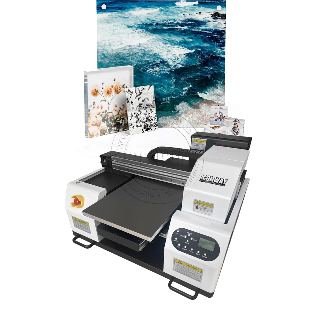 High Resolution Flatbed Printer Printing Machine for Aluminium Sheet