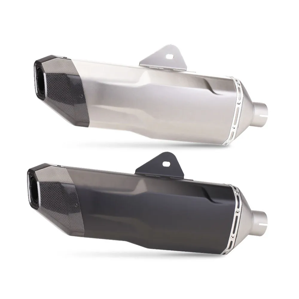 Универсальный 51 мм выхлопной глушитель leoвинс для мотоцикла модификация трубы F750GS F850GS R1200GS KTM 390DUKE