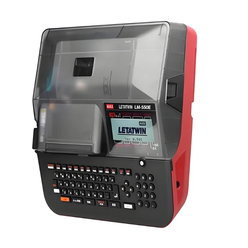 LM-550A2/PC MAX Letatwin Electronic Lettering Machine - Thermal