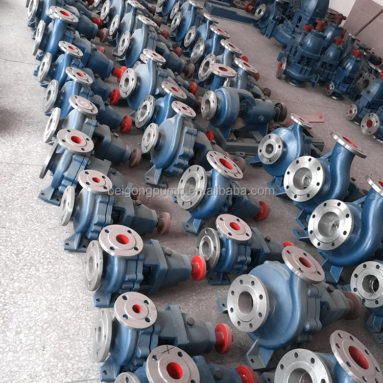 IH Series Horizontal Centrifugal Pump Single Stage End Suction Pump Stainless Steel Chemical Pump