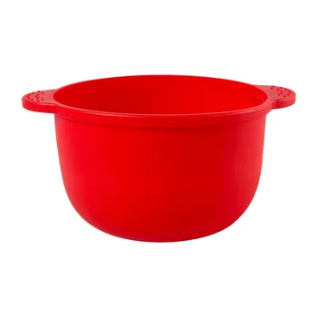 no-stick 500cc wax warmer hesting pot silicone wax container bowl for melting wax machine