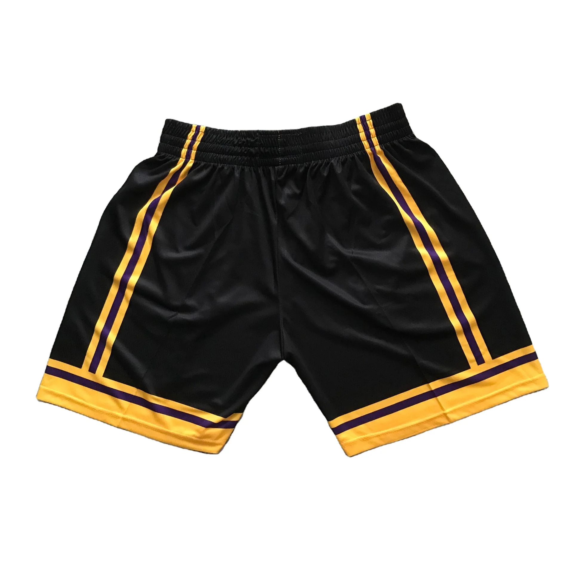 black and gold basketball shorts