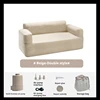 Widened version white double size (2-3 people) 165*82*77cm