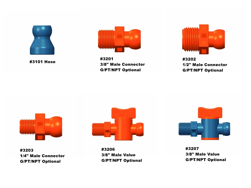 3/8 Flexible Coolant Hose Water Oil Cooling Tube Loc Line Type