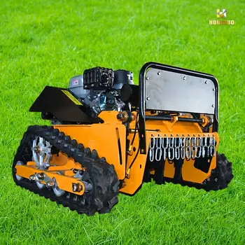 Hot Sale 500mm Bushes Crawler Ultra Long Distance Industrial Grade Intelligent Agricultural Orchard Sickle Robot  Sickle Mowers