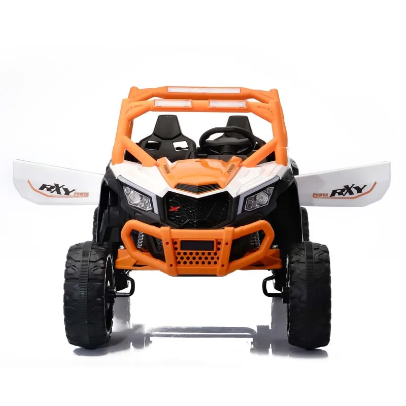 24V Ride-on Buggy Electric Car Unisex Kid Car 2 Seats 2 4 Years Old Plastic Material Battery Powered 2.4G R/C for