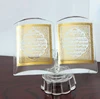 Gold text print