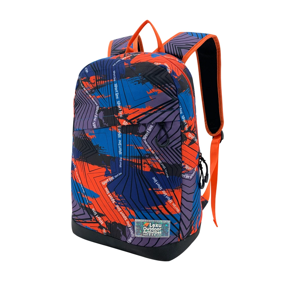 hot sell fashion sublimation print student school bags backpacks