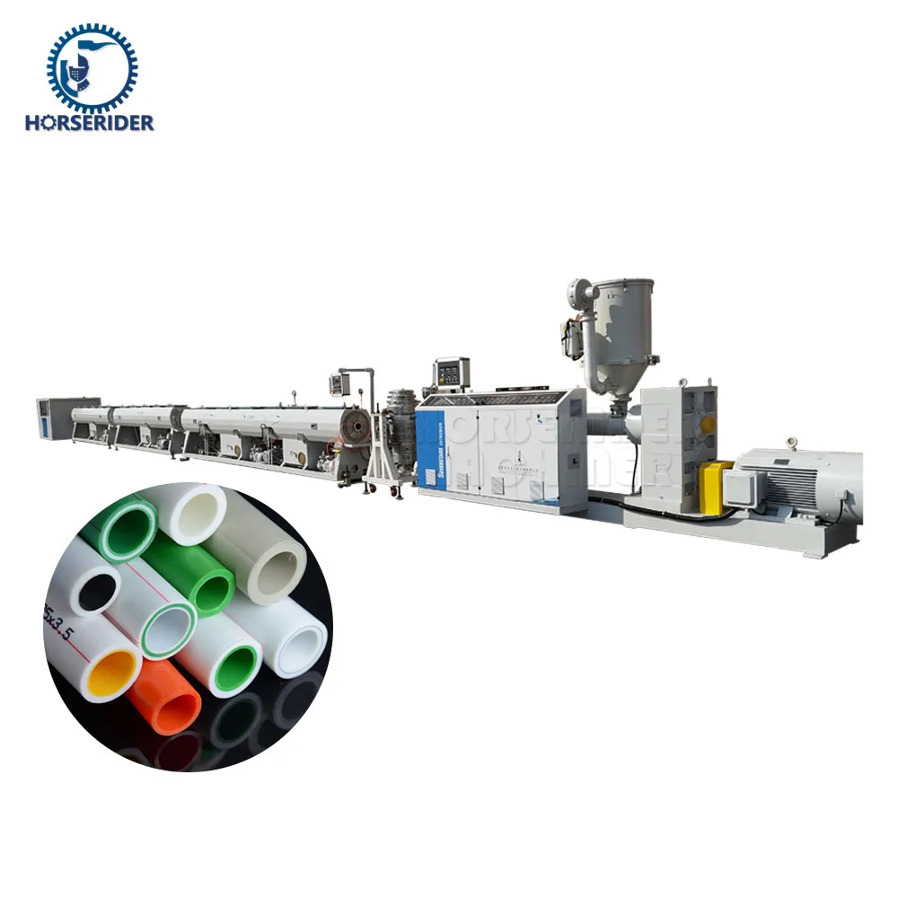 Ppr Three Layers Glass Fiber Reinforced Pipe Making Machineppr Extrusion Line Buy Three 