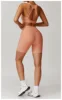 Reggiseno arancione chiaro + pantaloncini