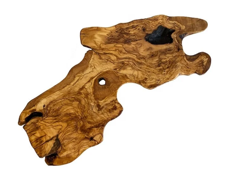 IRREGULAR SHAPED OLIVE NATURAL WOOD BOARD  for Epoxy RESIN DECORATIVE BOARD SOLID WOODEN SLAB