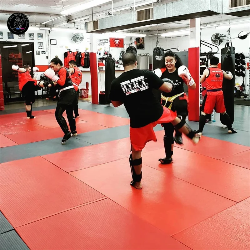 Scudo Calci Arti Marziali RIHEAN - Schiuma Densa Pelle PU Per Muay Thai - Foto 4