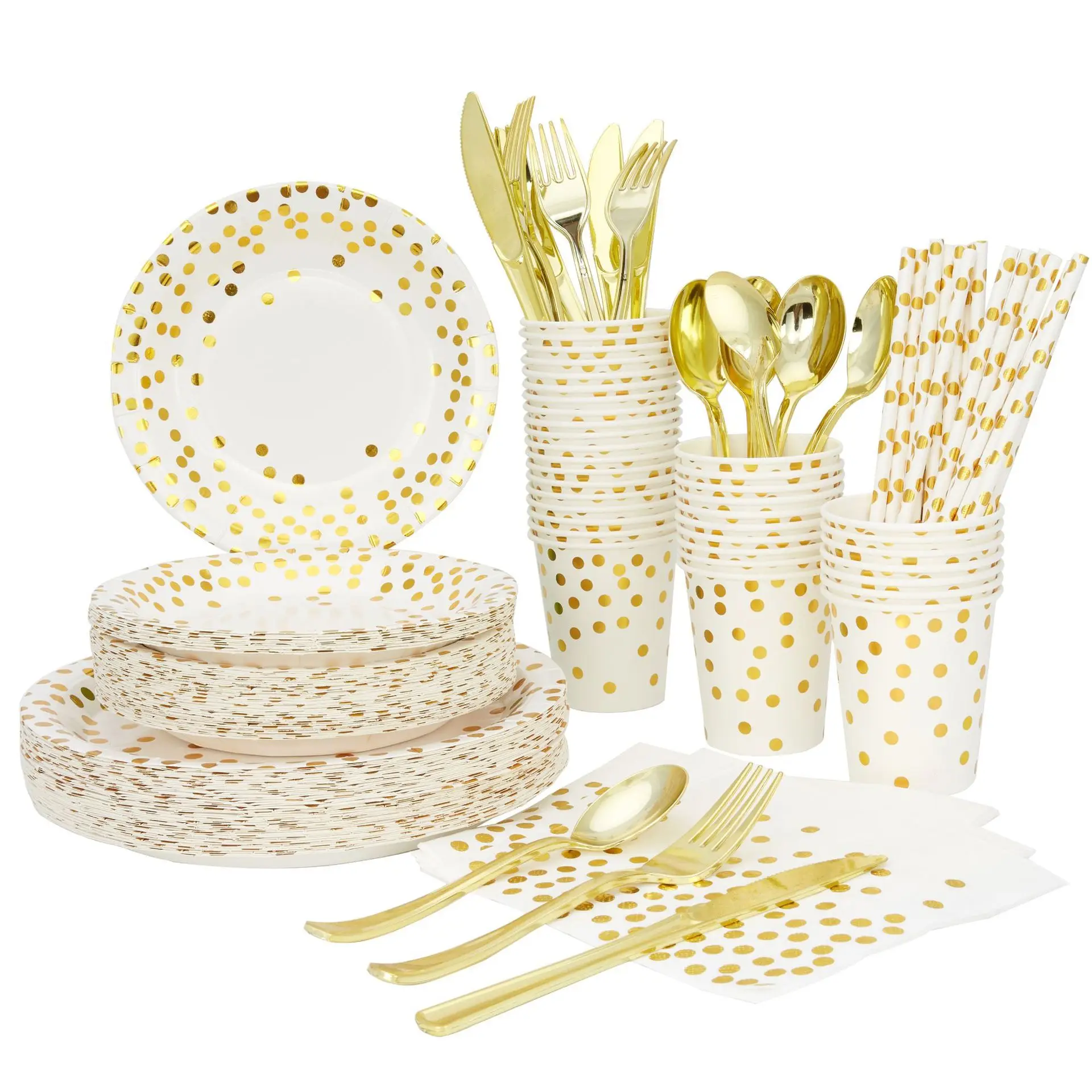 Amazon Black And Gold Paper Plates 200Pcs Black And Gold Party