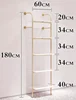 Oro lucido + bianco L60 * W40 * H180CM