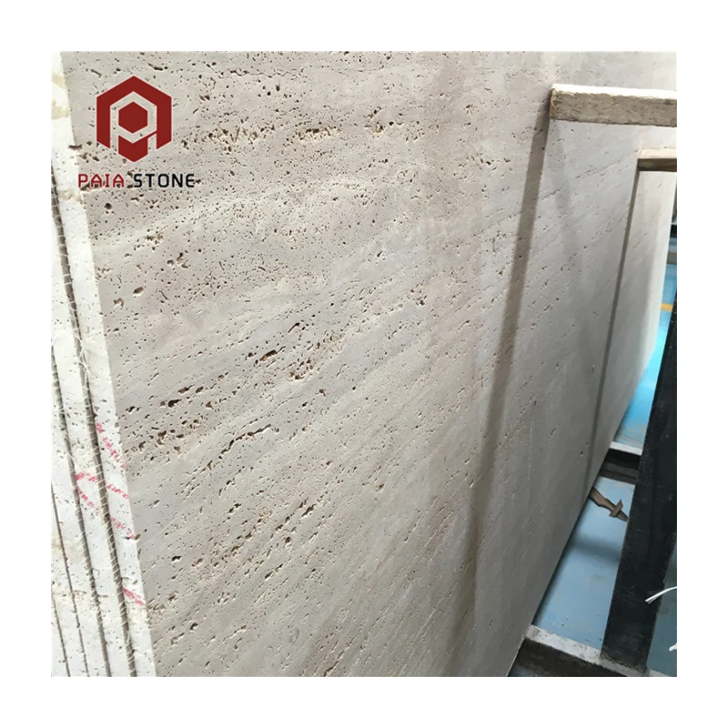 High Quality White Travertine Marble Tile Modern Polished Surface-Direct Sale Manufacturer Natural Turkish White Travertine