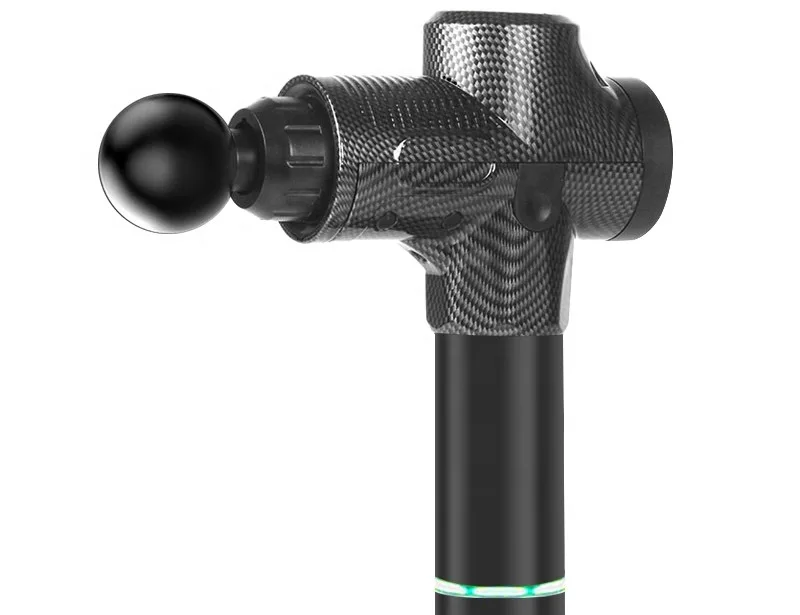 High Frequency Vibration Deep Tissue Massage Gun Machine Carbon Fiber