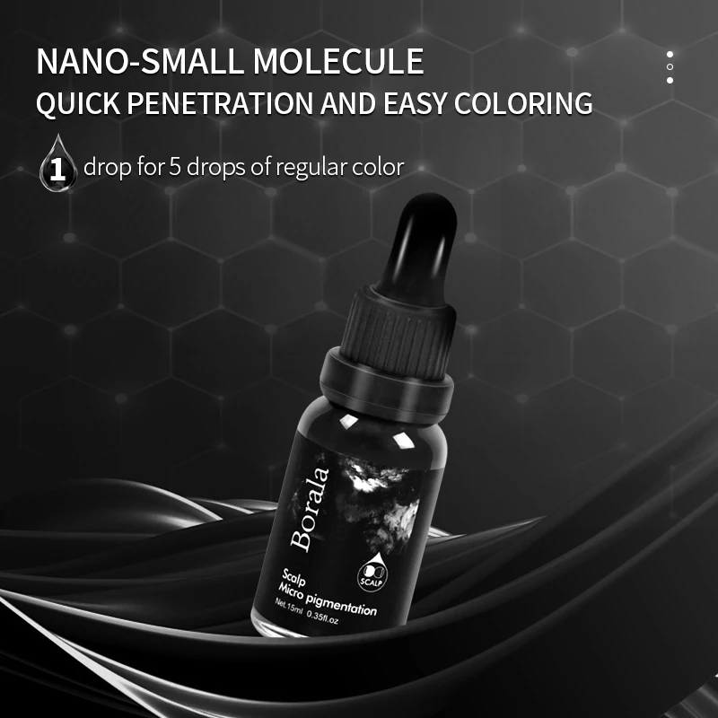 Scalp Micropigmentation Ink Factory Price of SMP Tattoo Pigments Micro Pigmentation Hair Permanent Makeup Pigment