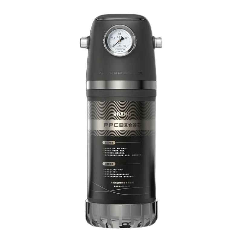 Direct Drinking Water Filter 5L/min ABS Housing PP Carbon Fiber UF for Kitchen