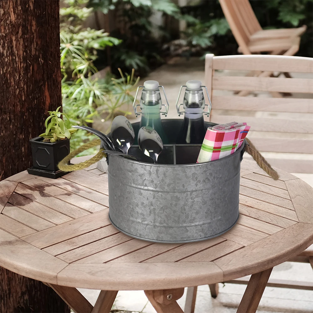 Modern Storage Firm Single Farmhouse Utensil Holder Large Cooking Utensil Holder With Handle