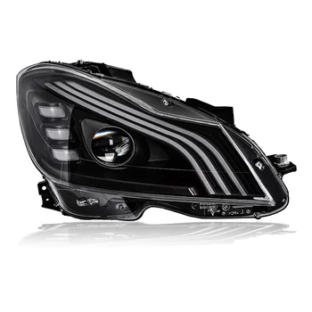 Car Sytg Head Lamp for Benz W204 LED Headlight Projector Lens 2011-2013 C200 C260 Front DRL Signal Automotive Accessories