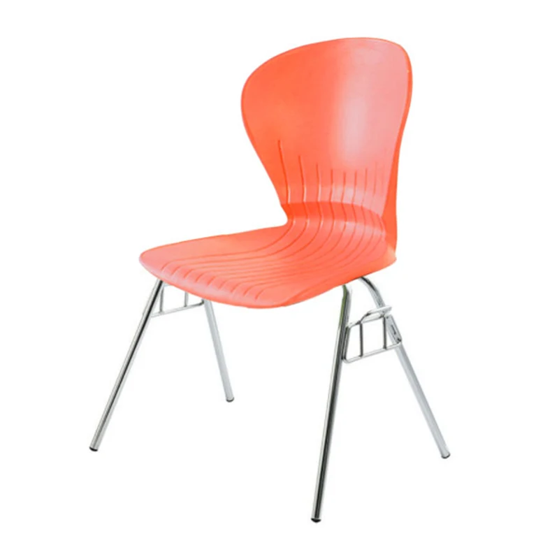 Stacking Table and Chair Molded Plastic Metal Frame Chair office big Seat Chair