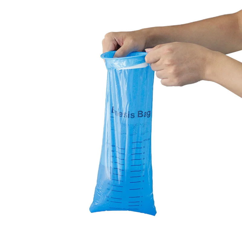 Plastic Emergency Emesis Bags Disposable Leakproof Vomit Bag factory