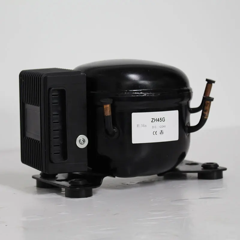 Refrigeration Piston Compressors Compressor Refrigerator R134a 12v 24 Volt Refrigerator
