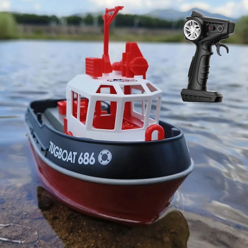 Remote Control Tugboat 1:72 Fun for All Ages