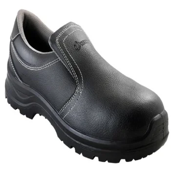 Functional Shoes Black Action Slip On Shoes Neuking Brand Steel Toecap ...