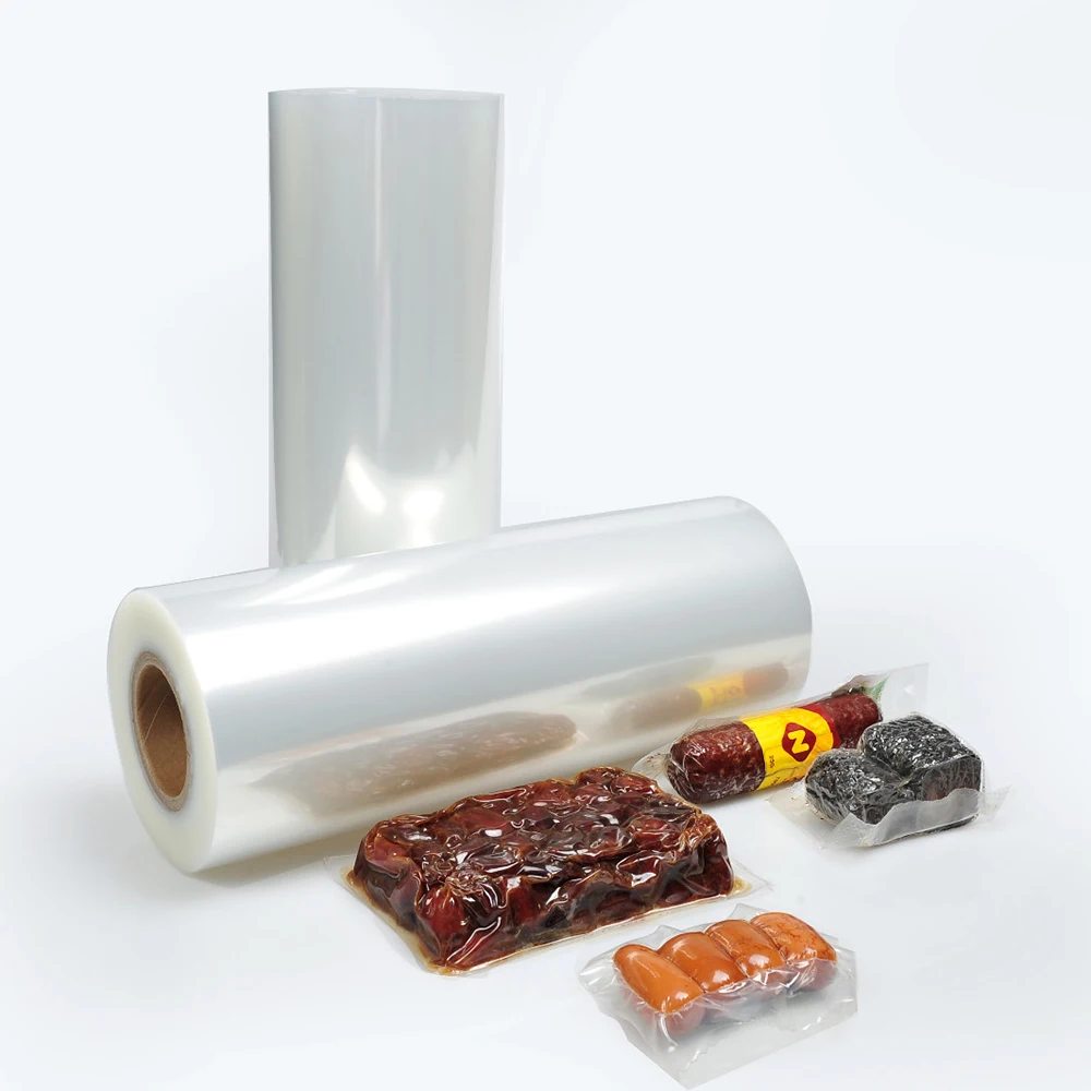 PA PE PA EVOH пищевой мясо морепродукты пластиковый упаковочный материал термоформовка 7 слоев коэкструзионная пленка