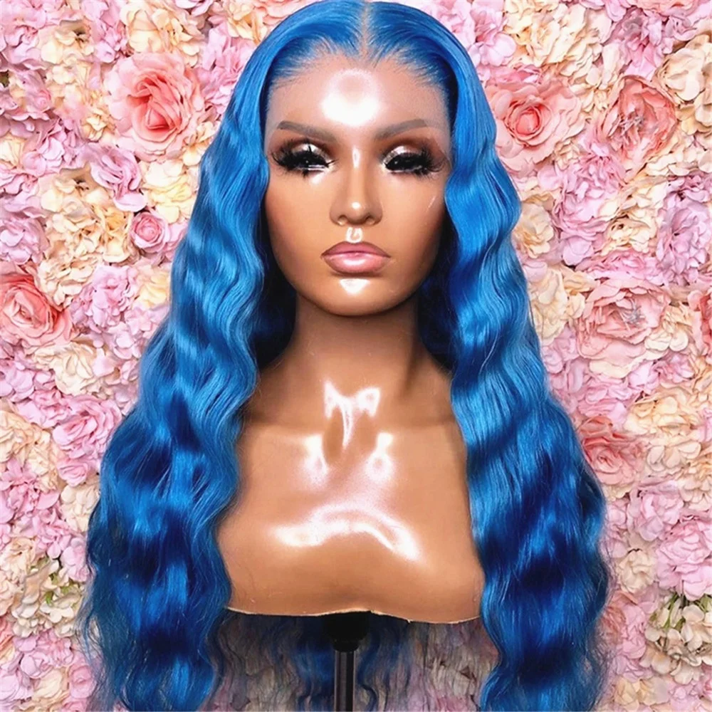 ombre blue wig