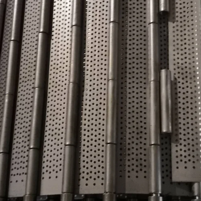 Original Maker Customized SS410 Reliable Accurate Pork Belly Pork Ribs Beef Grilled Meat Chain Plate 5