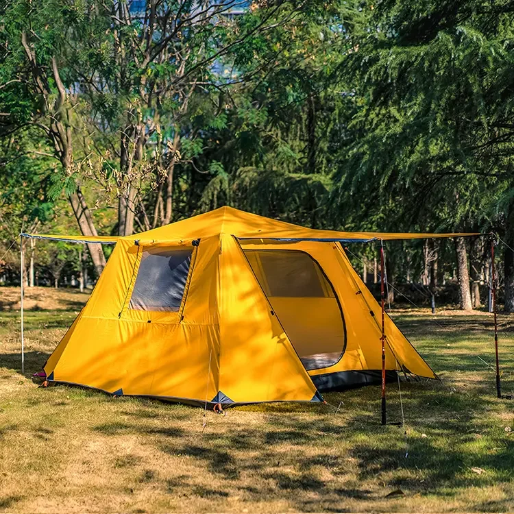 8 Persons Waterproof Large Family Tents Multi Room Cabin Tent Camping