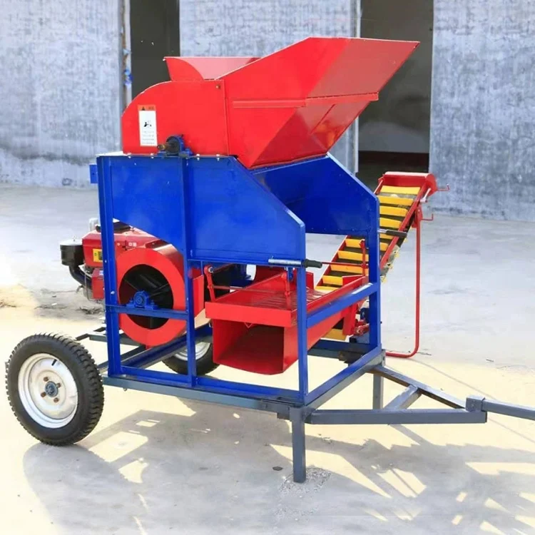 New Design Automatic Groundnut Threshing Machine Small Fresh Peanut Sheller