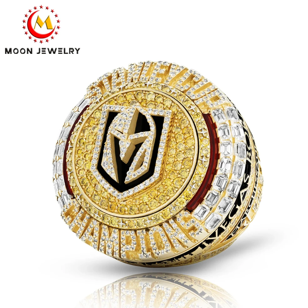 2022-2023 GOlLDEN KNIGTS CUP CHAMPIONSHIP RING COMMEMORTIVE RING AND CUSTOMIZED CHAMPIONS RING