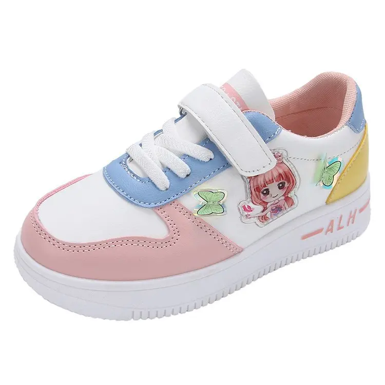 High Quality Cute Cartoon Kids Sneakers Girls' Sport Shoes