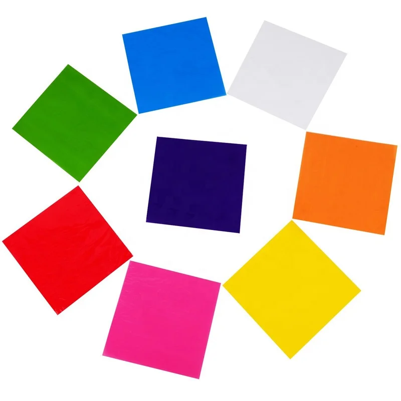 90cm Height 20 Meter 20gsm 22gsm Rollos De Papel De Celofan De Colores De Alta Calidad