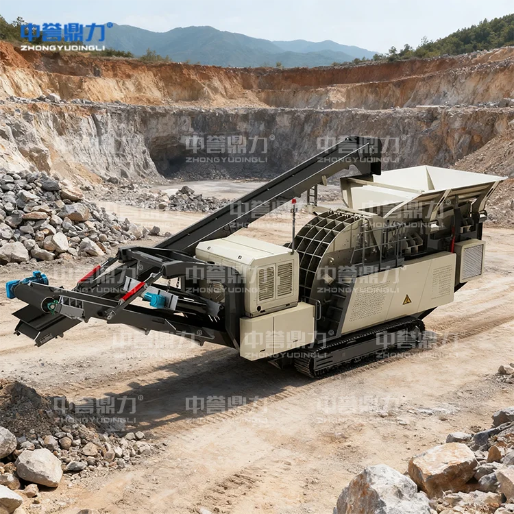 Crawler Mobile Screening Station (50-300t/h) for Construction Waste Recycling