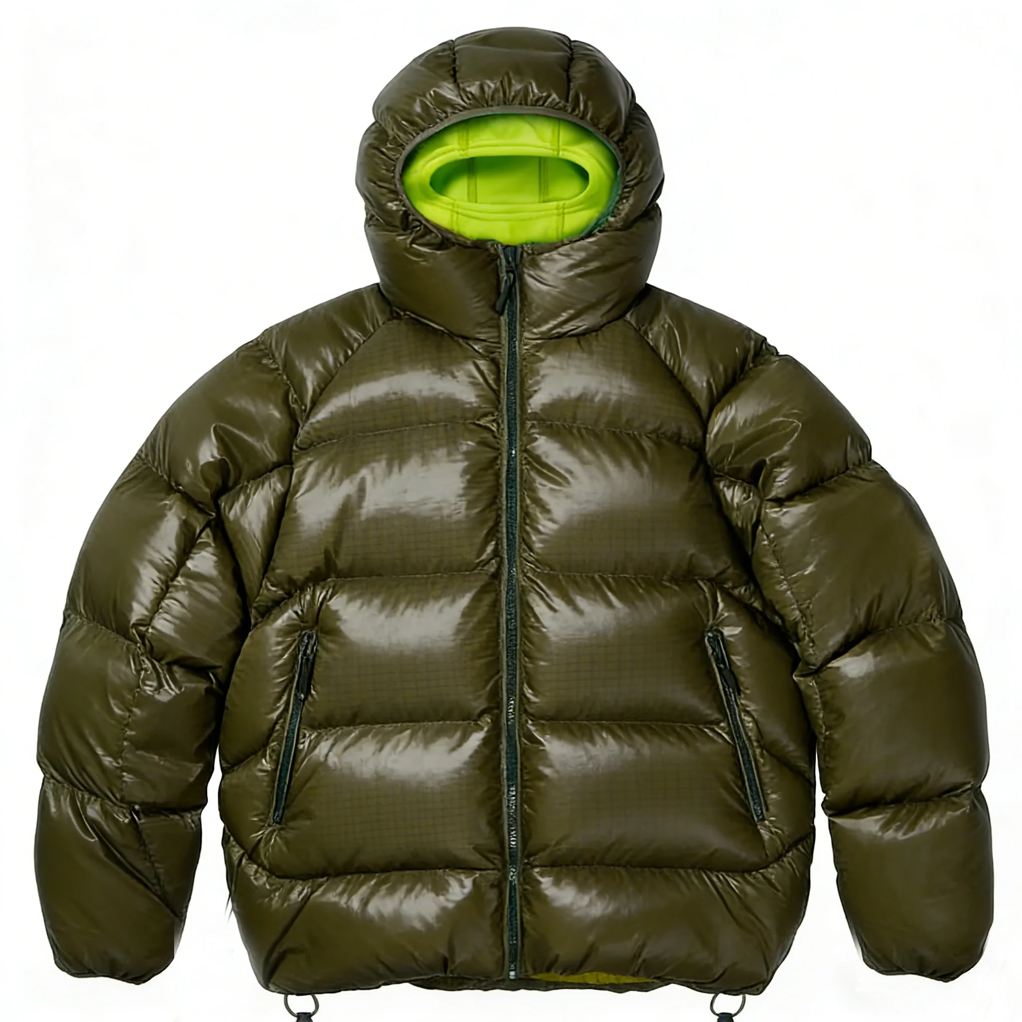 Hot Selling Latest Design Lightweight Balaclava Puffer Jacket Full Face Cover Water Resistant and Custom Branding Men's Jackets