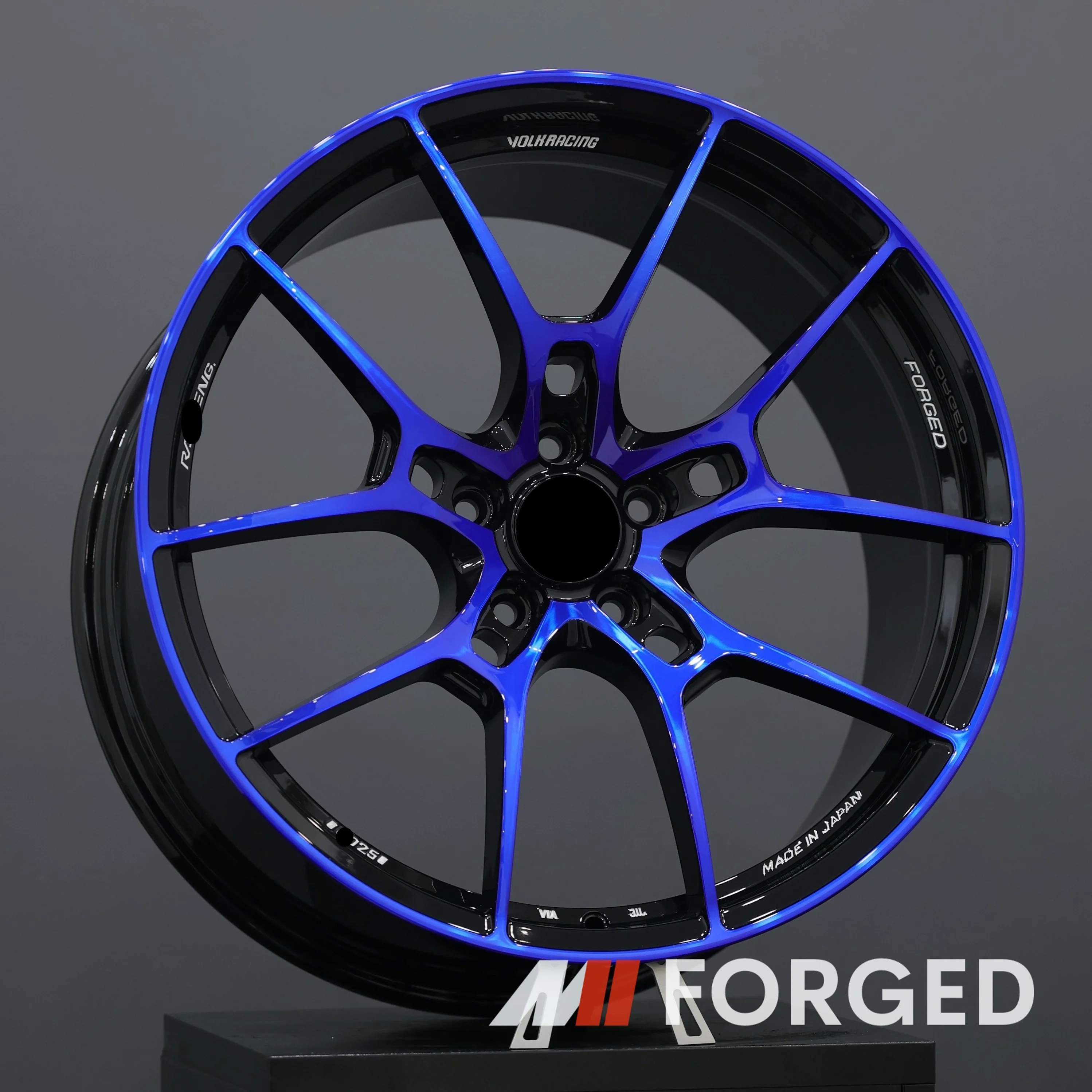MN Forged Volk Racing G025 Rays G025LC Blue Rims for BMW FK8