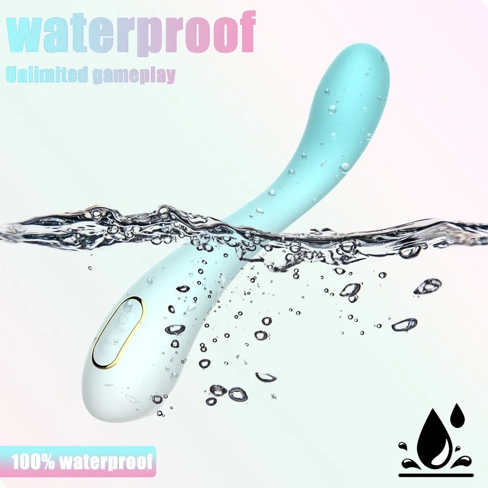 Gradient Color Girls Fashion Vibrating Wand 10 Function Modes for Women Pussy Massage Sucking Vibrators